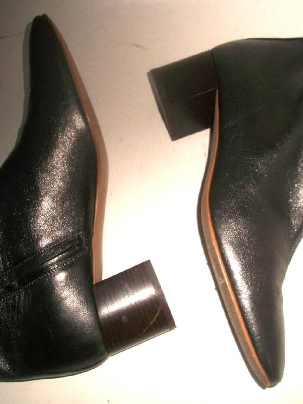 Everlane Gunmetal Leather "City Boot" Made in Italy $298 10M